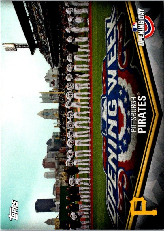 2018 Topps Opening Day Pittsburgh Pirates #ODB-PP
