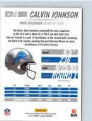 2014 Score Calvin Johnson
