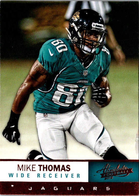 2012 Panini Absolute Mike Thomas #24