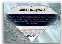 2020 Bowman Draft Applied Pressure Jordan Balazovic #AP-JB