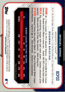 2015 Bowman Chrome Prospects Miguel Sano