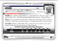 2020 Bowman 1st Edition Grant Lavigne #BFE-121