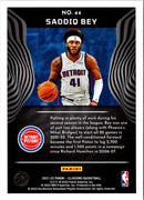 2021 Panini Illusions Saddiq Bey