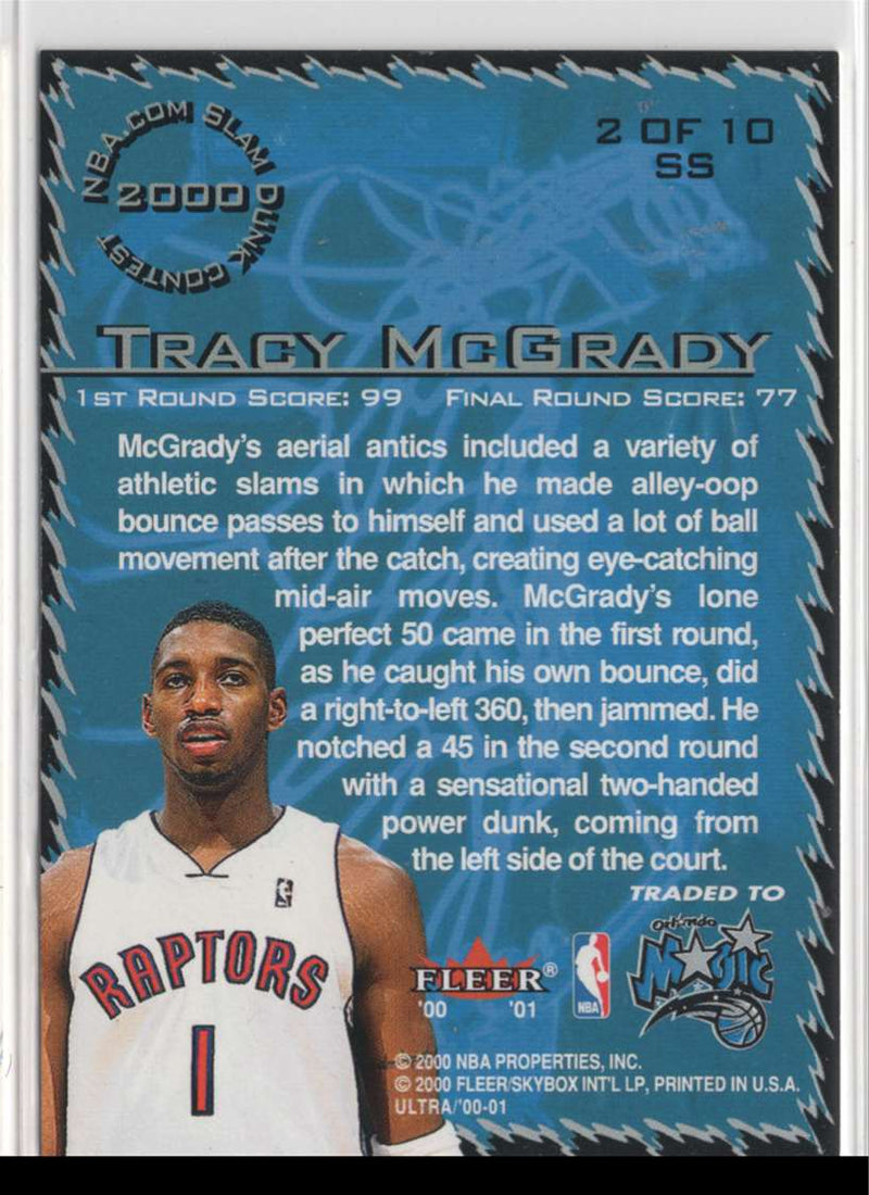 1999 Fleer Slam Show Tracy McGrady