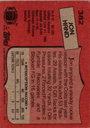 1987 Topps Jon Hand
