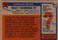 1976 Topps Wally Chambers #280