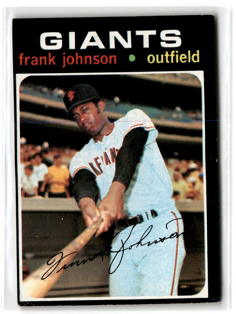 1971 Topps Frank Johnson