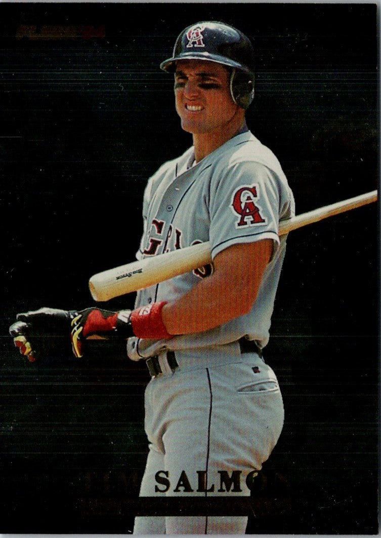 1994 Fleer Tim Salmon A.L. Rookie of the Year Tim Salmon