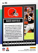 2022 Score Baker Mayfield