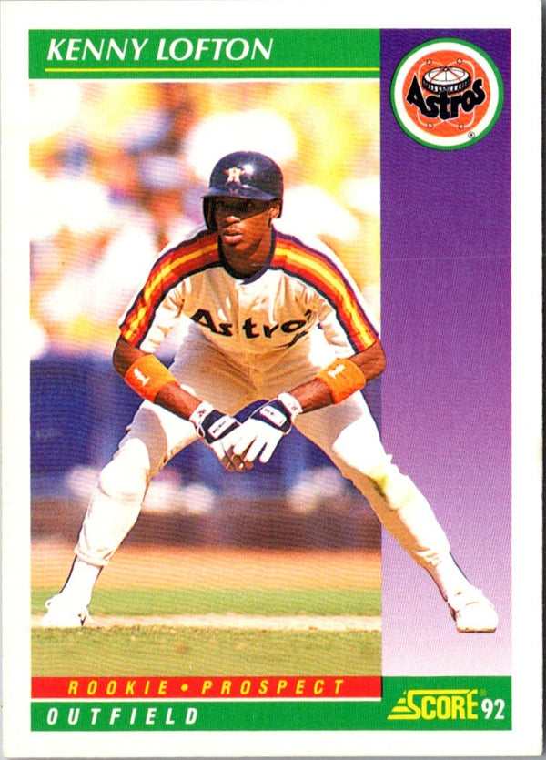 1992 Score Kenny Lofton #845