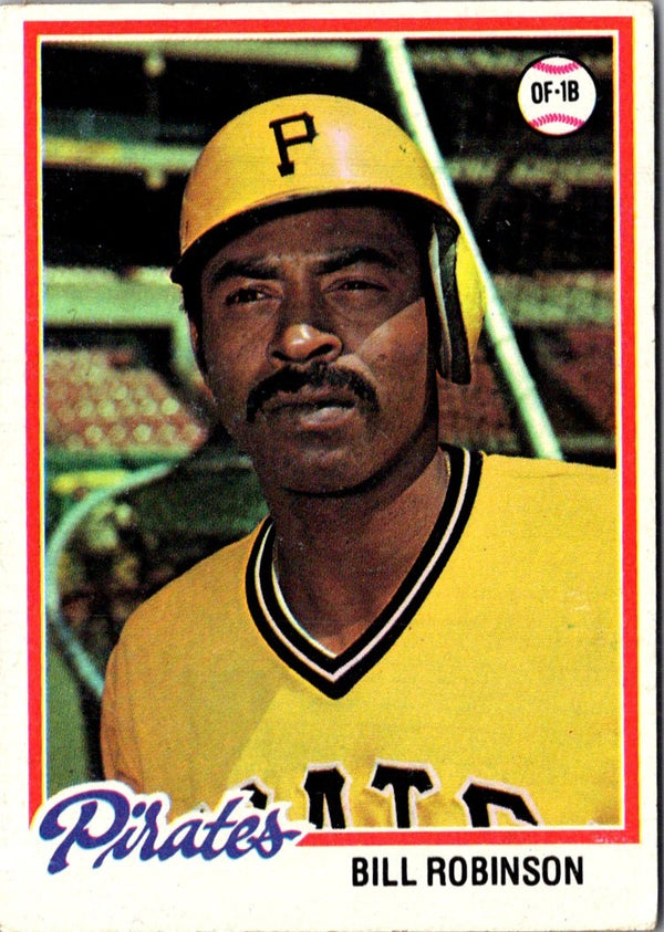 1978 Topps Bill Robinson #455