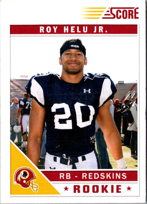 2011 Score Scorecard Roy Helu #383