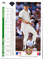 1992 Upper Deck Gold Hologram Rey Sanchez #562