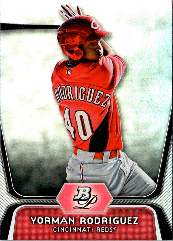 2012 Bowman Platinum Prospects Yorman Rodriguez #BPP68