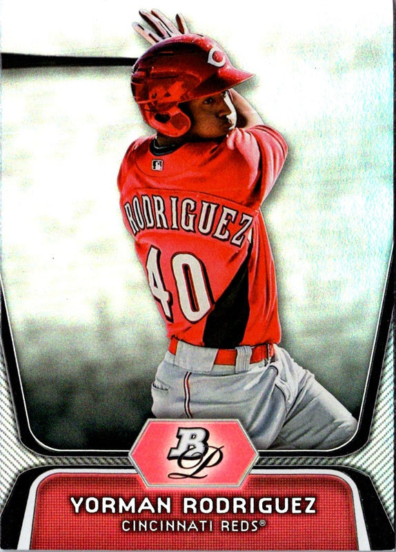 2012 Bowman Platinum Prospects Yorman Rodriguez #BPP68