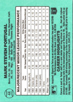 1986 Donruss The Rookies Mark Portugal #44