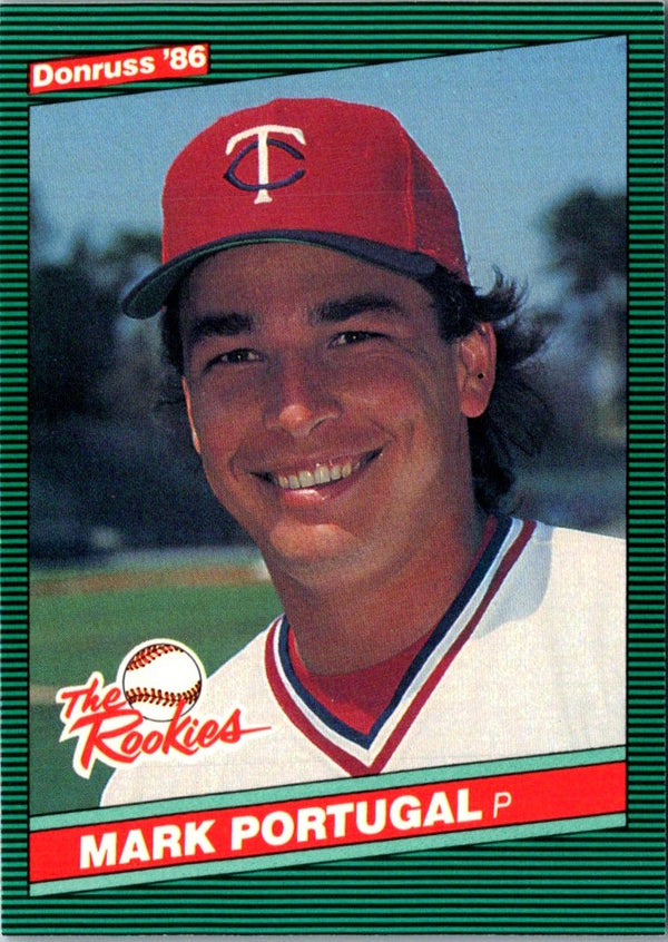 1986 Donruss The Rookies Mark Portugal #44