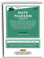 2020 Donruss Optic Rated Prospects Nate Pearson #RP-6