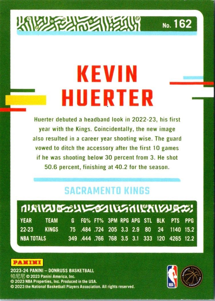 2023 Donruss Kevin Huerter