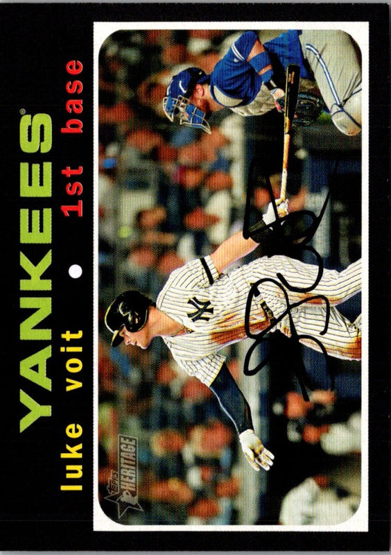 2020 Topps Heritage Luke Voit #131