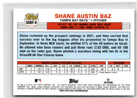 2022 Topps 1987 Baseball Blue Series Two Shane Baz #87TB-33
