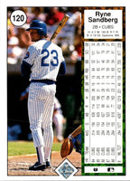 1989 Upper Deck Ryne Sandberg #120