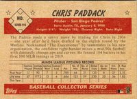 2020 Topps Heritage Chris Paddack #182