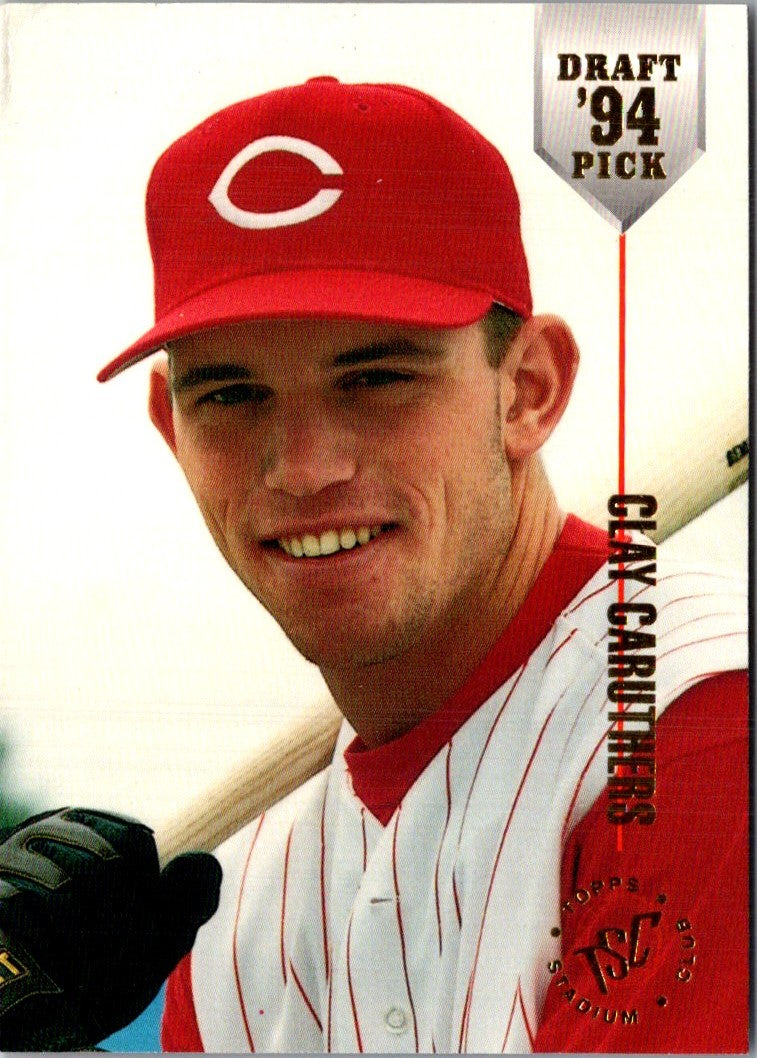 1994 Stadium Club Draft Picks Clay Caruthers