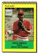 1991 ProCards Cecilio Gonzalez