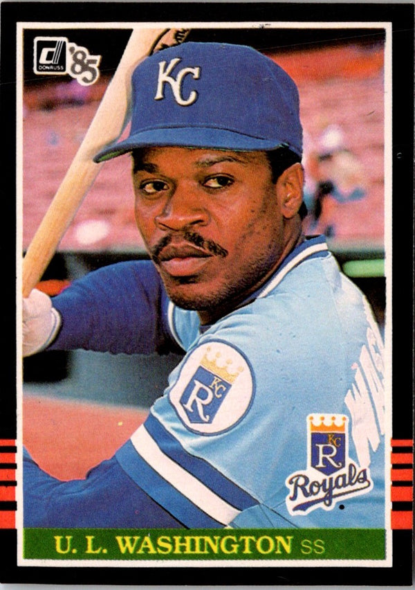 1985 Donruss U.L. Washington #521