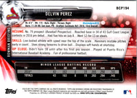 2017 Bowman Chrome Prospects Delvin Perez #BCP194