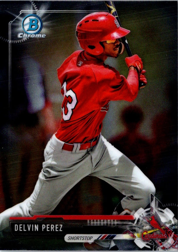 2017 Bowman Chrome Prospects Delvin Perez #BCP194