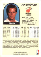 1989 Hoops Jon Sundvold #175