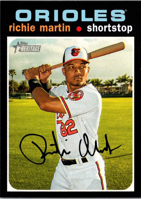 2020 Topps Heritage Richie Martin #277