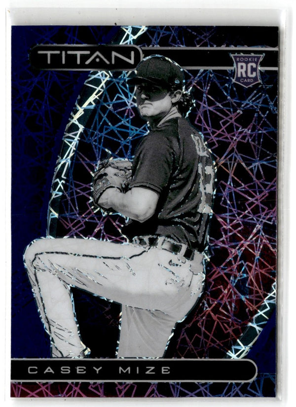 2021 Panini Chronicles Titan Blue Velocity Casey Mize #9