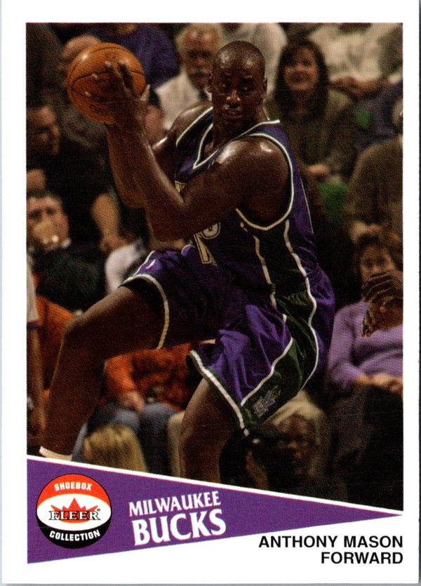 2001 Fleer Shoebox Anthony Mason #92