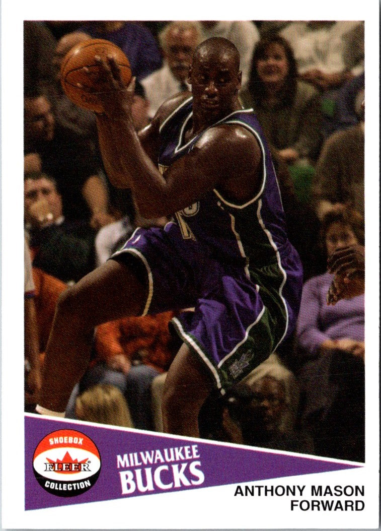 2001 Fleer Shoebox Anthony Mason