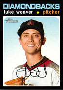 2020 Topps Heritage Luke Weaver
