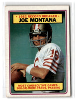 1983 Topps Joe Montana #4