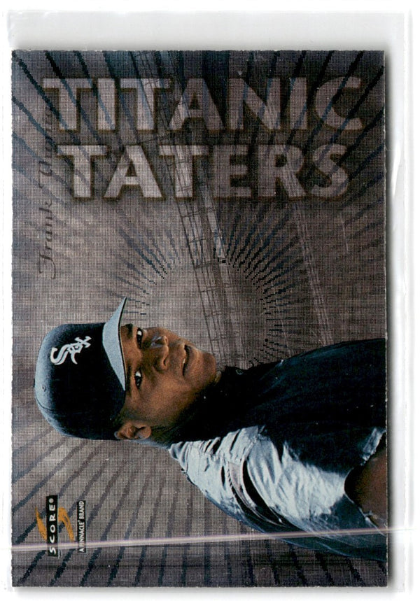 1996 Pinnacle Aficionado Slick Picks Frank Thomas #5