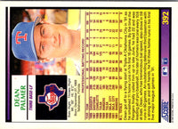 1992 Score Dean Palmer #392