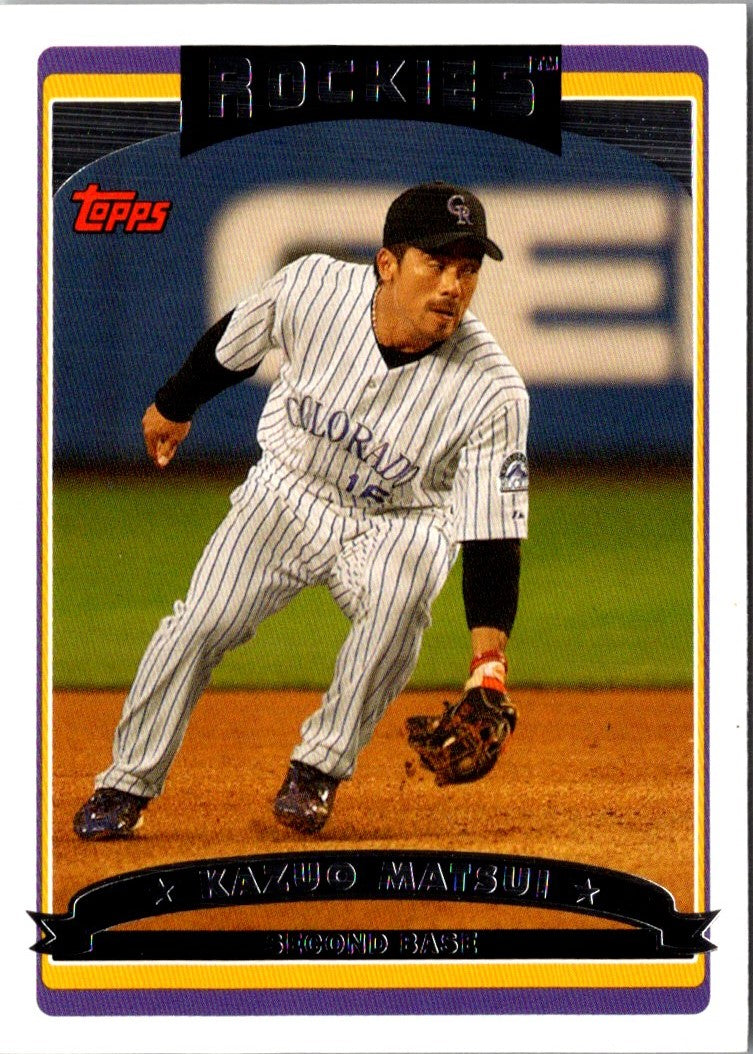 2006 Topps Updates & Highlights Kazuo Matsui