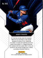 2023 Panini Prizm Three-Hole Andy Pages #TH13