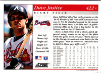 1994 Score David Justice #422