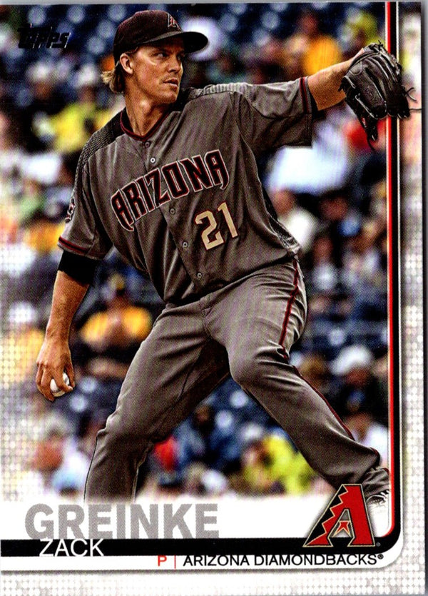 2019 Topps Zack Greinke #661A