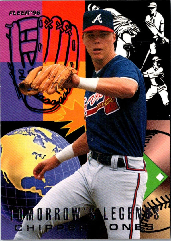 1996 Fleer Tomorrow's Legends Chipper Jones #6