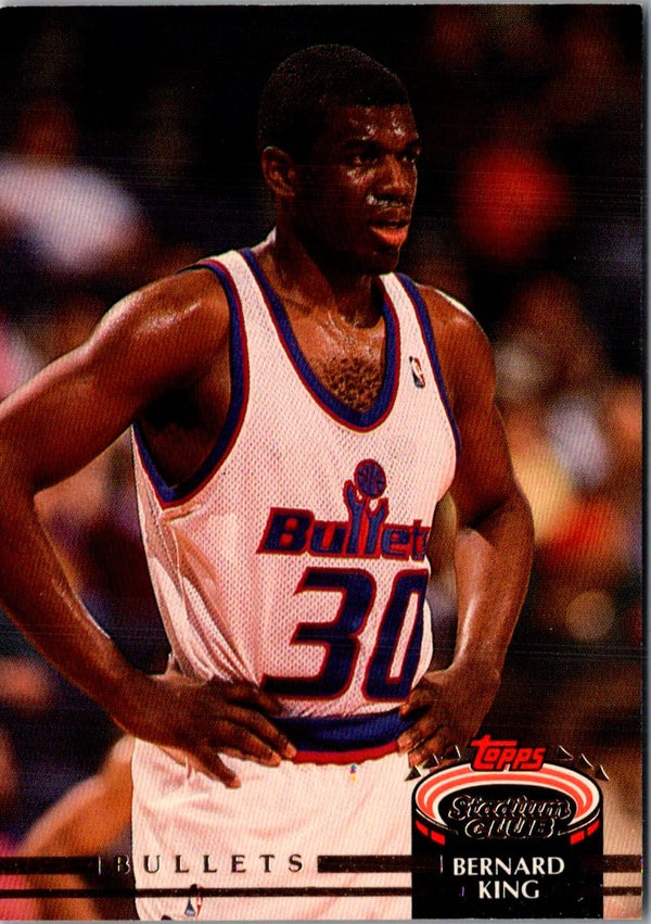 1992 Stadium Club Members Only Bernard King #158