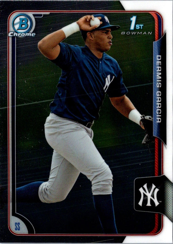 2015 Bowman Chrome Prospects Dermis Garcia #BCP13