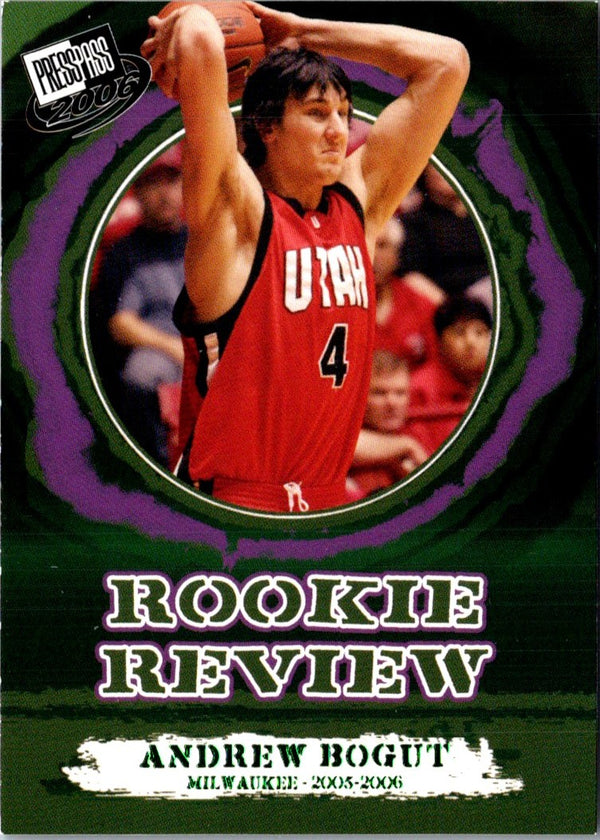 2006 Press Pass Green Andrew Bogut #SB41