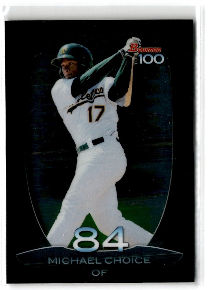 2012 Bowman Chrome Futures Game Michael Choice